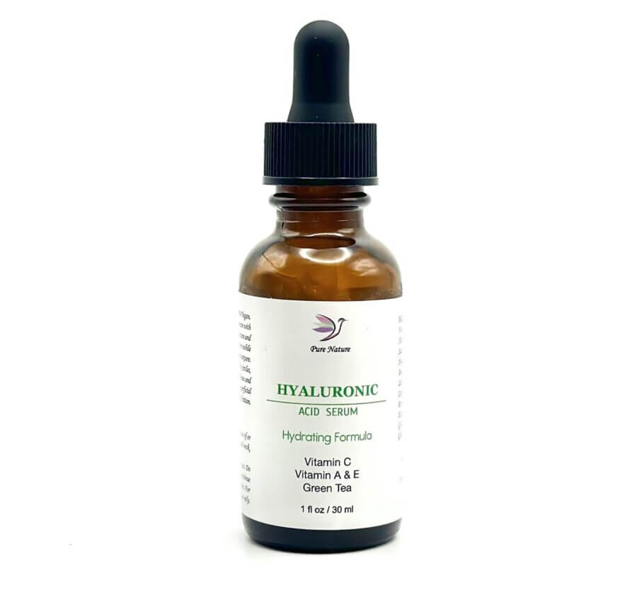 pure nature hyaluronic acid serum hydrating formula